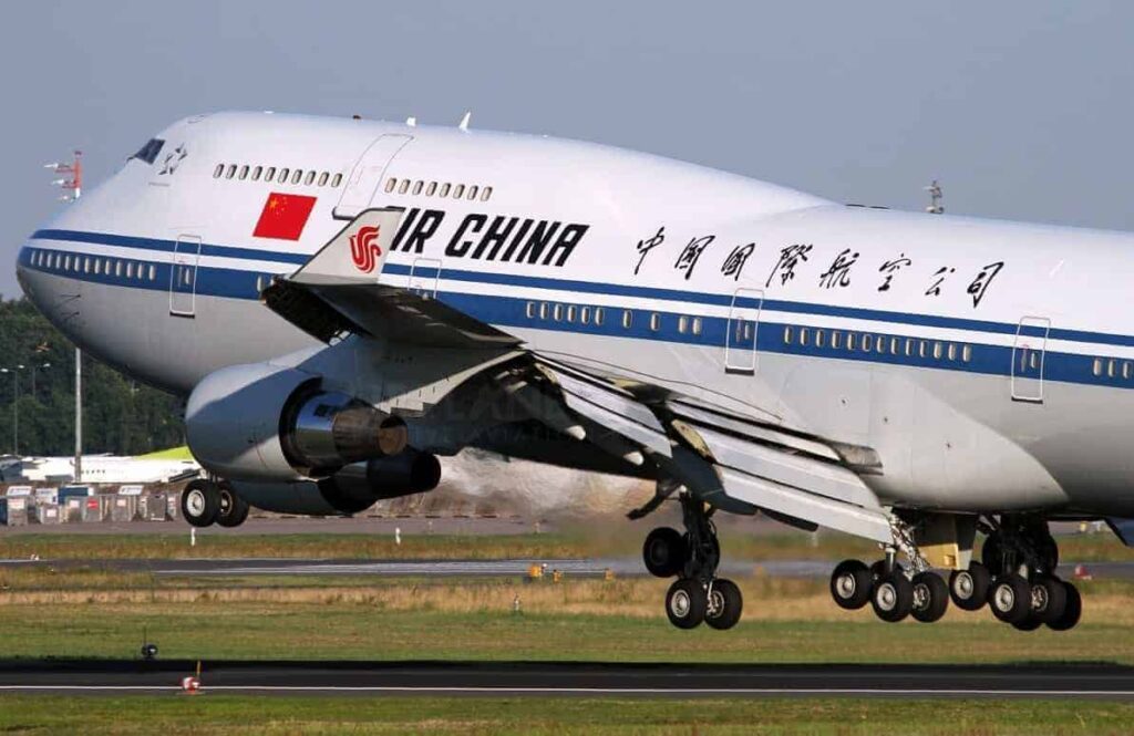 air China plane