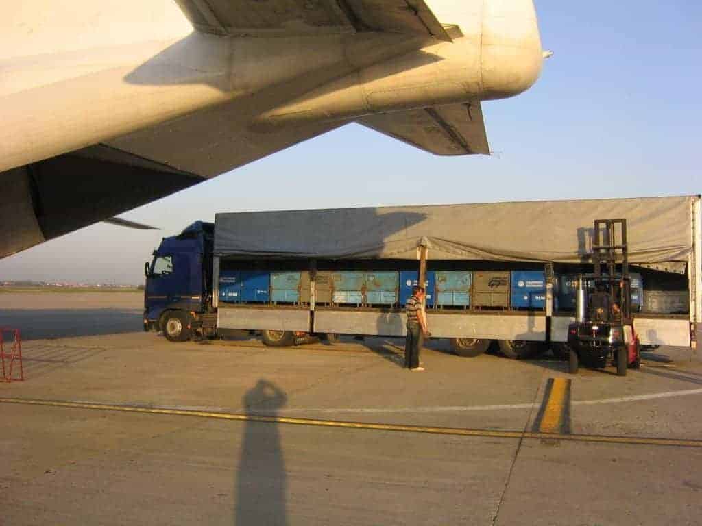 air charter delivery to Wolfsburg Germany