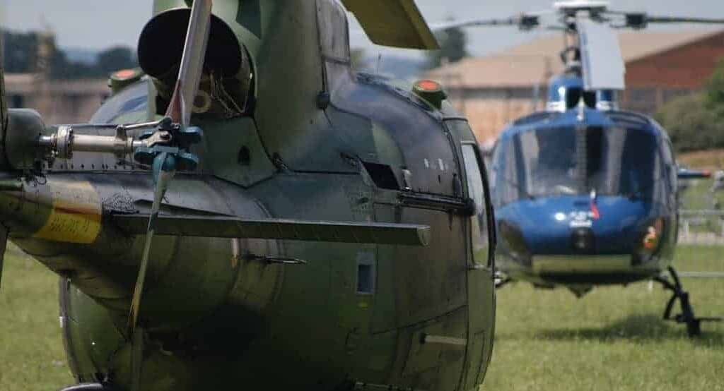 Choose helicopter transport for urgent maintenance operations