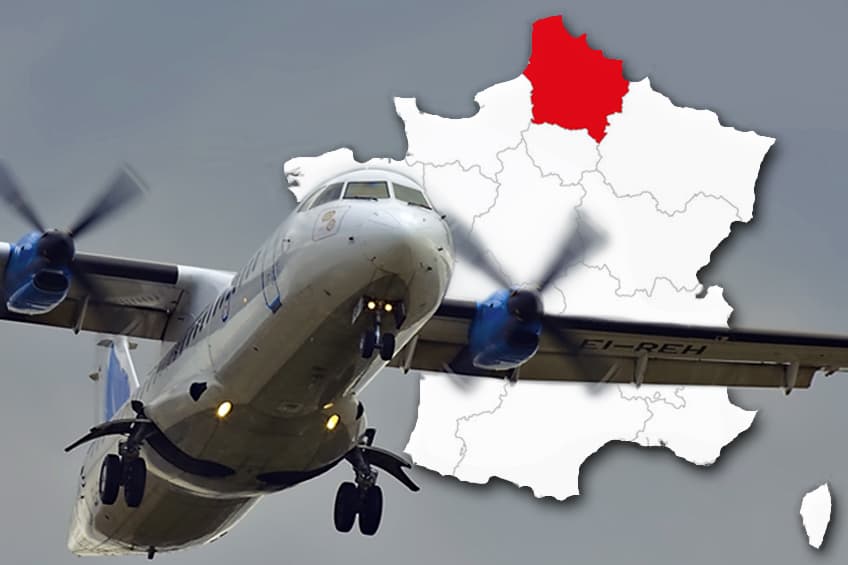 Air Charter - vhodná letiště pro urgentní zásilky na severu Francie