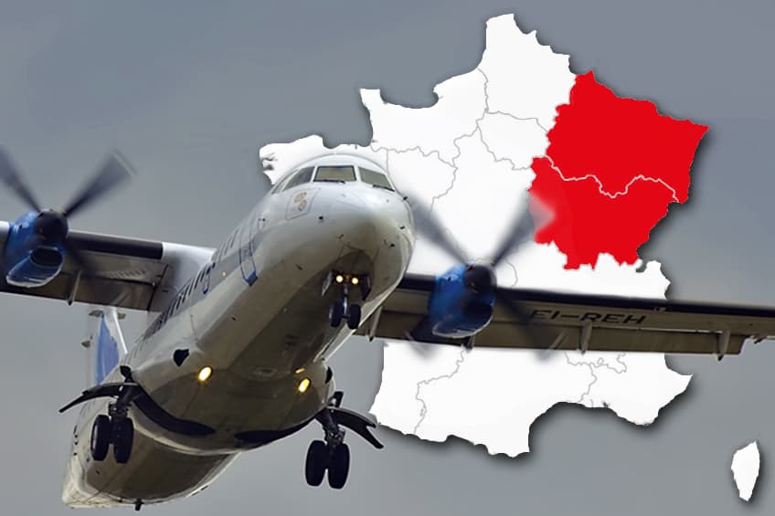 Air Charter - Eastern France airports