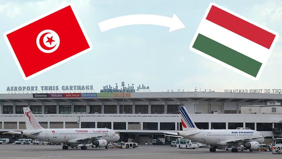 Aérien express Tunisie-Hongrie sous 24 heures